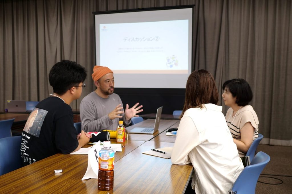 第6回 チームビルディングとプレゼン術の様子