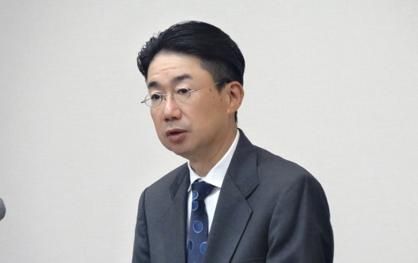 入社式